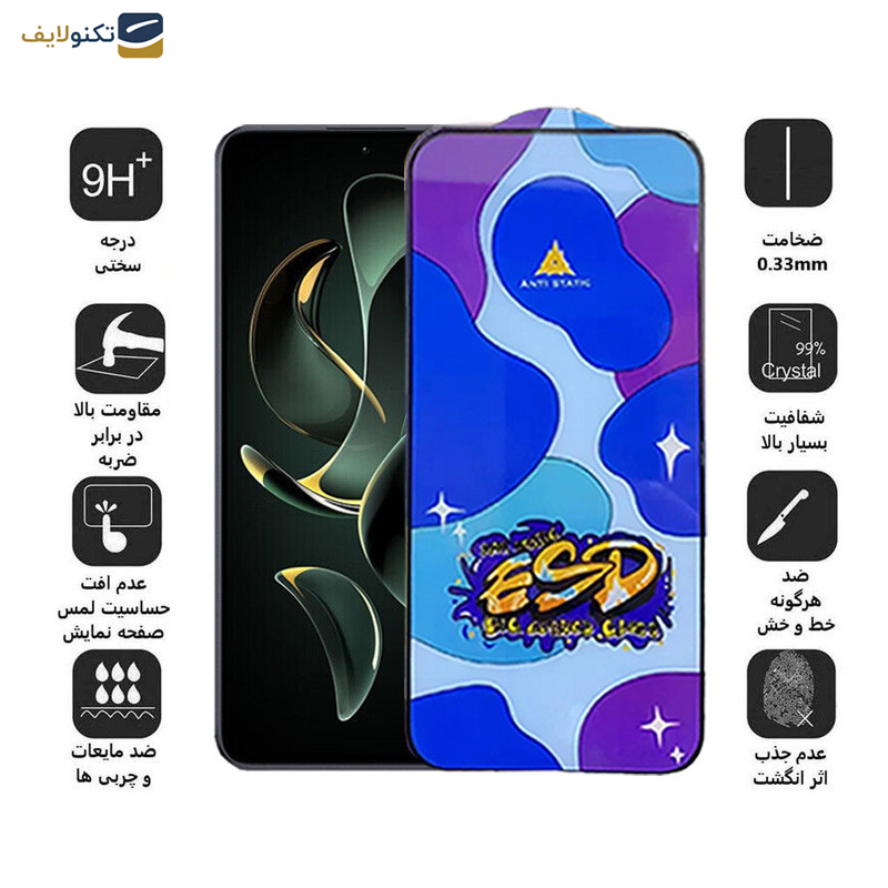محافظ صفحه نمایش اپیکوی مدل Star ESD مناسب برای گوشی موبایل شیائومی Redmi K60 Ultra/Redmi K60 Pro/Redmi K60E/Redmi K60 محافظ صفحه نمایش اپیکوی مدل Star ESD مناسب برای گوشی موبایل شیائومی Redmi K60 Ultra/Redmi K60 Pro/Redmi K60E/Redmi K60