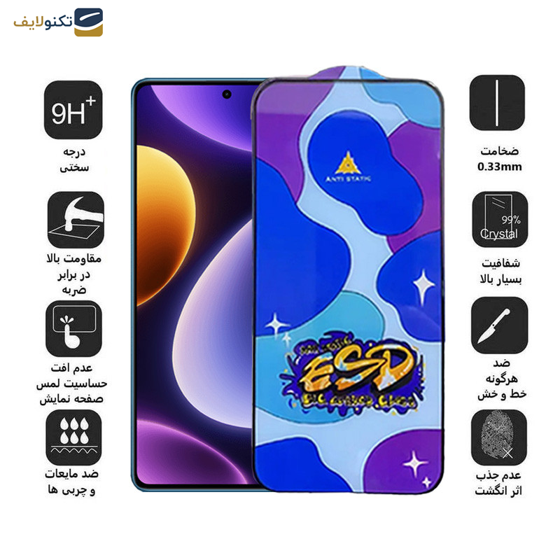 محافظ صفحه نمایش اپیکوی مدل Star ESD مناسب برای گوشی موبایل شیائومی Redmi Note 12 Explorer/Note 12 Discovery/Note 12 Pro Speed/Note 12R Pro /Note 12 Turbo محافظ صفحه نمایش اپیکوی مدل Star ESD مناسب برای گوشی موبایل شیائومی Redmi Note 12 Explorer/Note 12 Discovery/Note 12 Pro Speed/Note 12R Pro /Note 12 Turbo