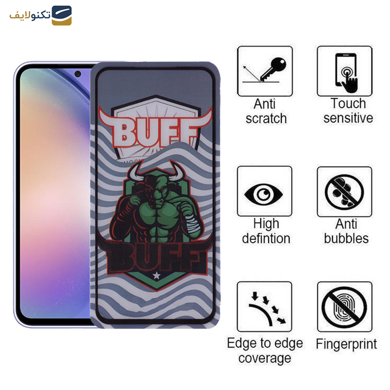 محافظ صفحه نمایش 5D بوف مدل Super Power-G مناسب برای گوشی موبایل سامسونگ Galaxy S23 FE/A54 محافظ صفحه نمایش 5D بوف مدل Super Power-G مناسب برای گوشی موبایل سامسونگ Galaxy S23 FE/A54