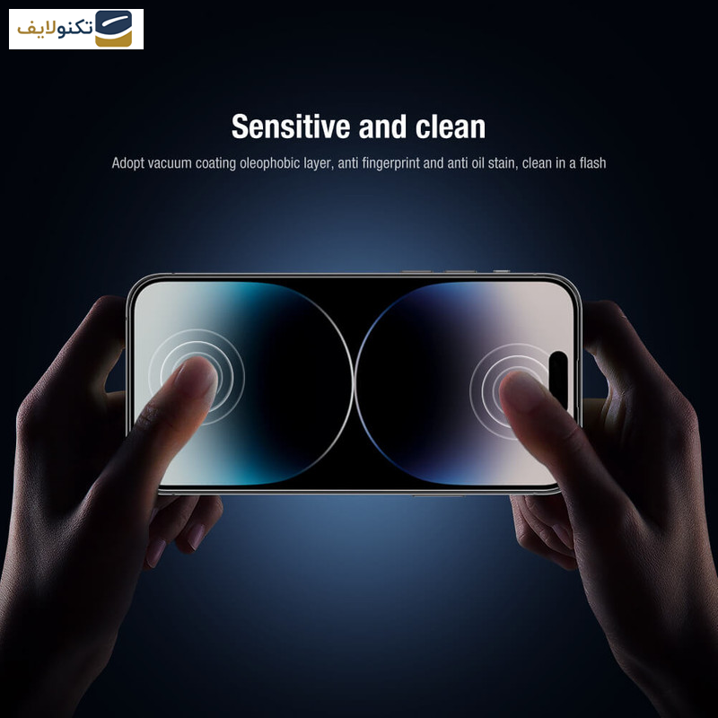 محافظ صفحه نمایش نیلکین مدل Amazing 2-in-1 HD مناسب برای گوشی موبایل اپل iPhone 15 Pro max / 14 Pro max به همراه محافظ لنز دوربین محافظ صفحه نمایش نیلکین مدل Amazing 2-in-1 HD مناسب برای گوشی موبایل اپل iPhone 15 Pro max / 14 Pro max به همراه محافظ لنز دوربین