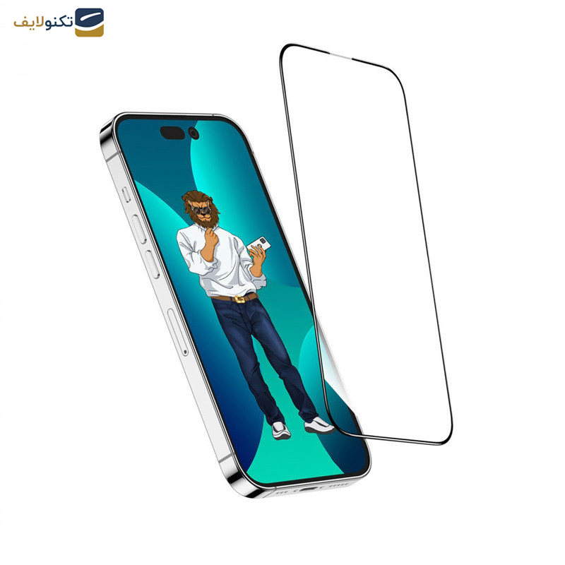 محافظ صفحه نمایش گرین لاین مدل 3D-Corning Pro مناسب برای گوشی موبایل اپل iPhone 15 Pro Max محافظ صفحه نمایش گرین لاین مدل 3D-Corning Pro مناسب برای گوشی موبایل اپل iPhone 15 Pro Max