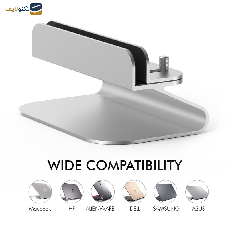 پایه نگهدارنده لپ تاپ آها استایل مدل st07 پایه نگهدارنده لپ تاپ آها استایل مدل st07
