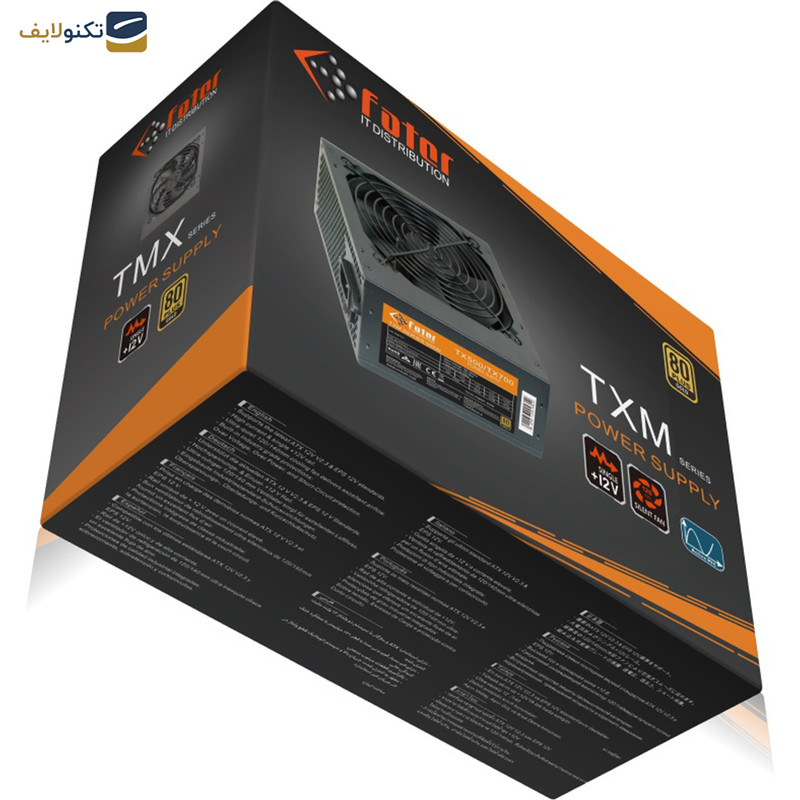 منبع تغذیه کامپیوتر فاطر مدل TX750