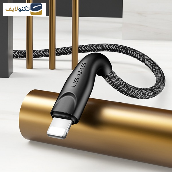 کابل تبدیل USB به لایتنینگ یوسمز مدل US-SJ397 U41 طول 3 متر کابل تبدیل USB به لایتنینگ یوسمز مدل US-SJ397 U41 طول 3 متر