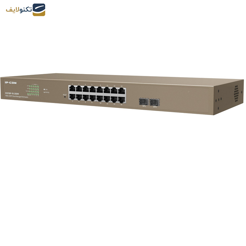 سوییچ 16 پورت مدیریتی آی پی کام مدل G3318P-16-250W سوییچ 16 پورت مدیریتی آی پی کام مدل G3318P-16-250W
