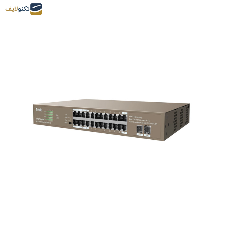 سوییچ 24 پورت POE تندا مدل TEG1126P-24-410W سوییچ 24 پورت POE تندا مدل TEG1126P-24-410W