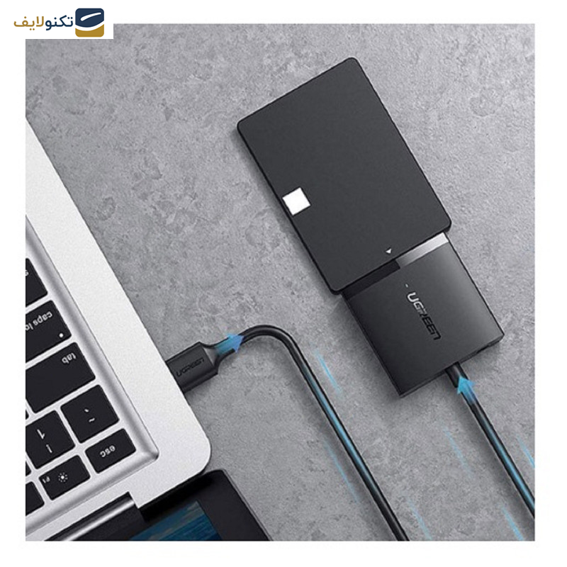 کابل تبدیل SATA به USB یوگرین مدل CM257- 60561 طول 0.5 متر کابل تبدیل SATA به USB یوگرین مدل CM257- 60561 طول 0.5 متر