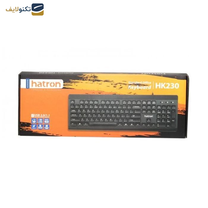 کیبورد هترون مدل HK230