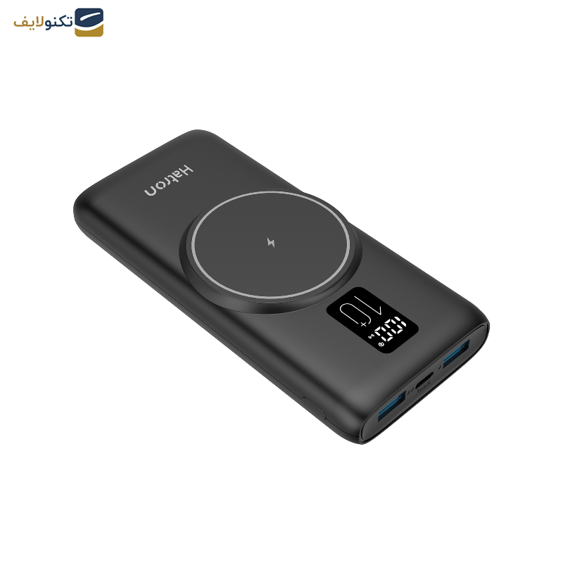 پاوربانک وایرلس هترون مدل HPB 1090 PQ ظرفیت 10000میلی آمپر ساعت پاوربانک وایرلس هترون مدل HPB 1090 PQ ظرفیت 10000میلی آمپر ساعت