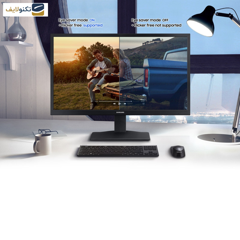 مانیتور مخصوص بازی سامسونگ مدل LS22A330NH-M سایز 22 اینچ مانیتور مخصوص بازی سامسونگ مدل LS22A330NH-M سایز 22 اینچ