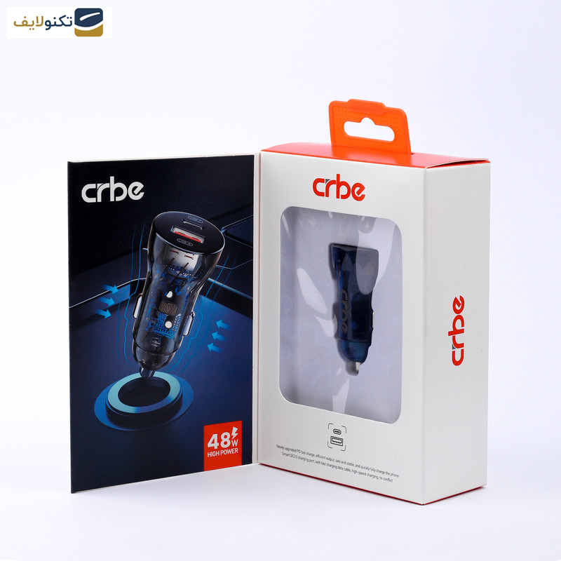شارژر فندکی 48 وات کربی مدل CR-G102 شارژر فندکی 48 وات کربی مدل CR-G102
