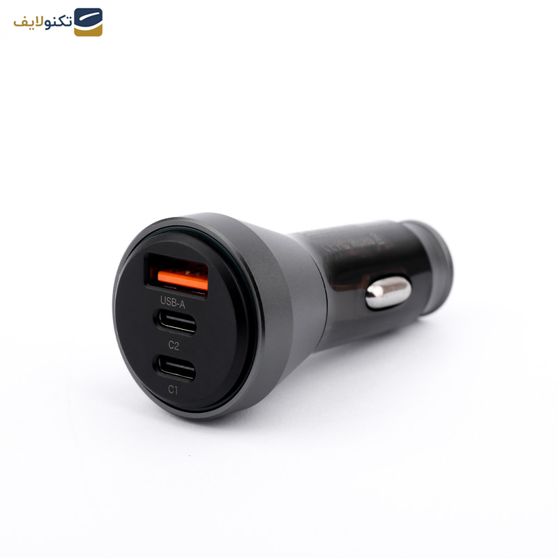 شارژر فندکی 66 وات کربی مدل CR-G103 شارژر فندکی 66 وات کربی مدل CR-G103
