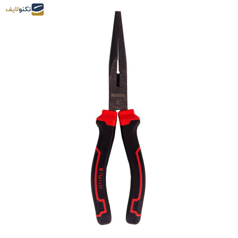 انبر دم باریک رونیکس مدل HR-1368 سایز 8 اینچ انبر دم باریک رونیکس مدل HR-1368 سایز 8 اینچ