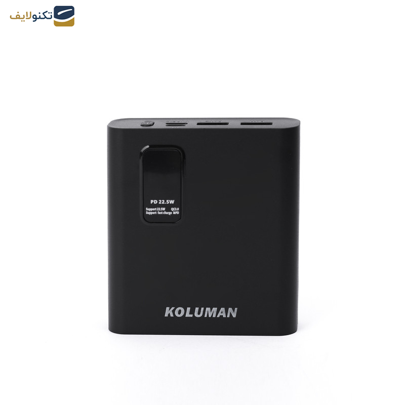 پاوربانک کلومن مدل KP-025MINI 22.5W ظرفیت 10000 میلی آمپر ساعت پاوربانک کلومن مدل KP-025MINI 22.5W ظرفیت 10000 میلی آمپر ساعت