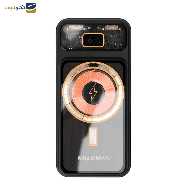 پاوربانک کلومن مدلKP-028 22.5W WIRELESSظرفیت 20000 میلی آمپر ساعت پاوربانک کلومن مدلKP-028 22.5W WIRELESSظرفیت 20000 میلی آمپر ساعت