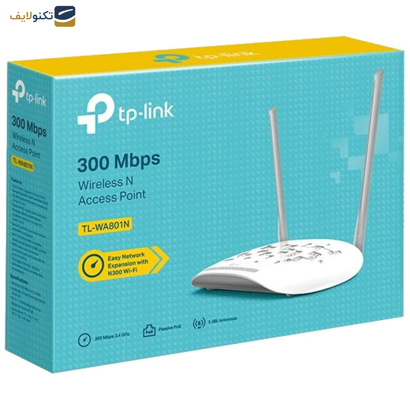 اکسس پوینت تی پی-لینک مدل TL-WA801N اکسس پوینت تی پی-لینک مدل TL-WA801N