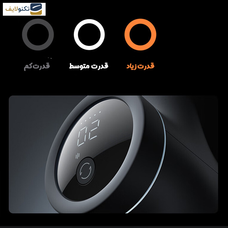 ماساژور تفنگی میجیا مدل MJJMQ02YM ماساژور تفنگی میجیا مدل MJJMQ02YM