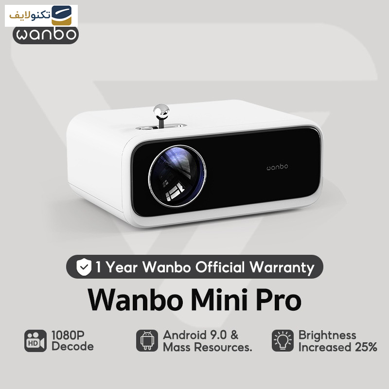 ویدئو پروژکتور ونبو مدل mini pro ویدئو پروژکتور ونبو مدل mini pro