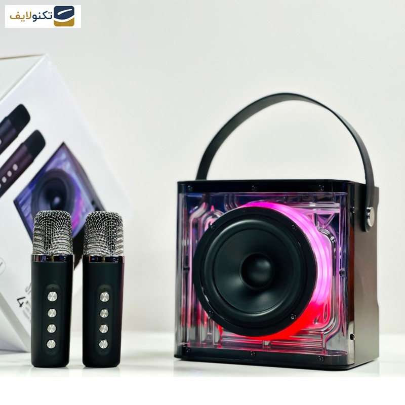 اسپیکر بلوتوثی قابل حمل کلومن مدل KS-150 KARAOKE اسپیکر بلوتوثی قابل حمل کلومن مدل KS-150 KARAOKE