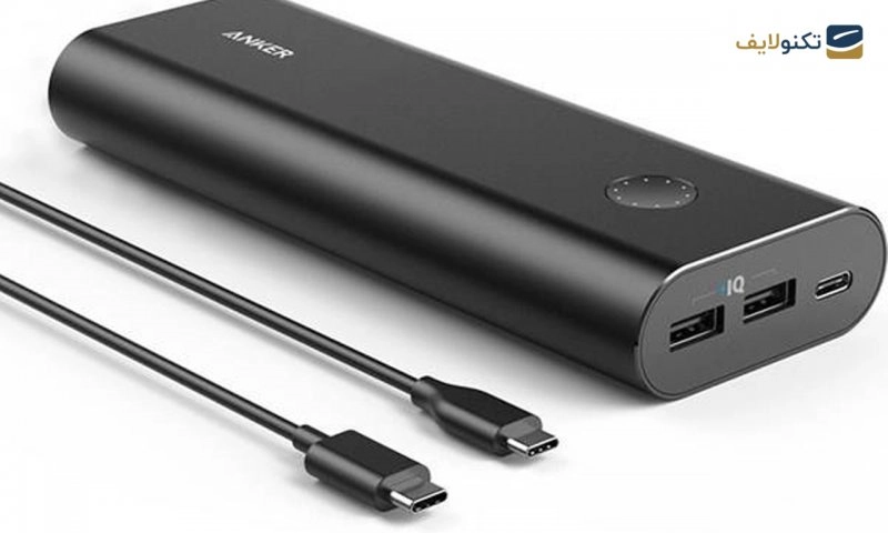 پاوربانک انکر مدل A1371 PowerCore Plus با ظرفیت 20100 میلی آمپر ساعت