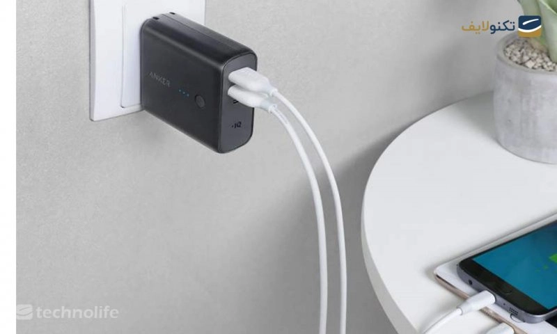 پاوربانک انکر مدل PowerCore Fusion با ظرفیت 5000 میلی آمپر ساعت