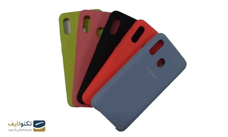 کاور سیلیکونی مناسب برای گوشی سامسونگ Galaxy A20/A30