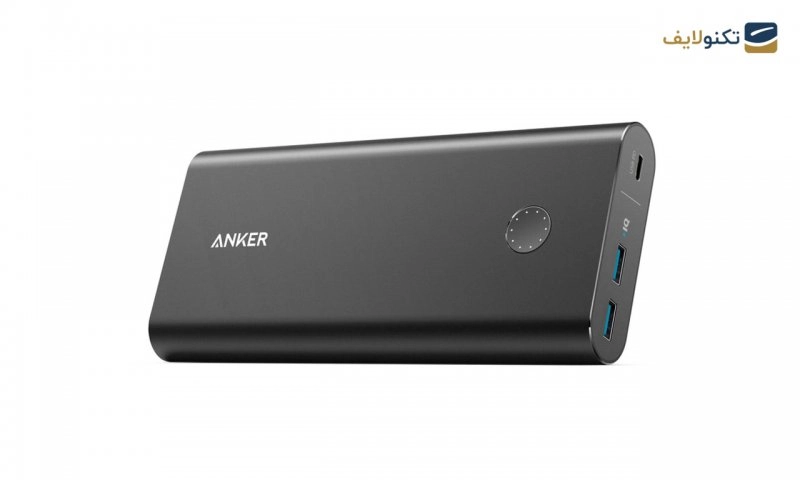 پاوربانک انکر مدل A1375 PowerCore Plus PD Usb C با ظرفیت 26800 میلی آمپر ساعت