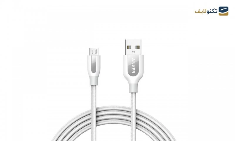 کابل تبدیل USB به میکرو USB انکر مدل A8143 PowerLine Plus طول 1.8 متر