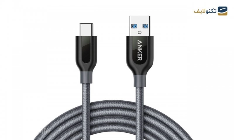 کابل تبدیل تایپ سی انکر مدل A8169091 PowerLine به طول 1.8 متر کابل تبدیل تایپ سی انکر مدل A8169091 PowerLine به طول 1.8 متر