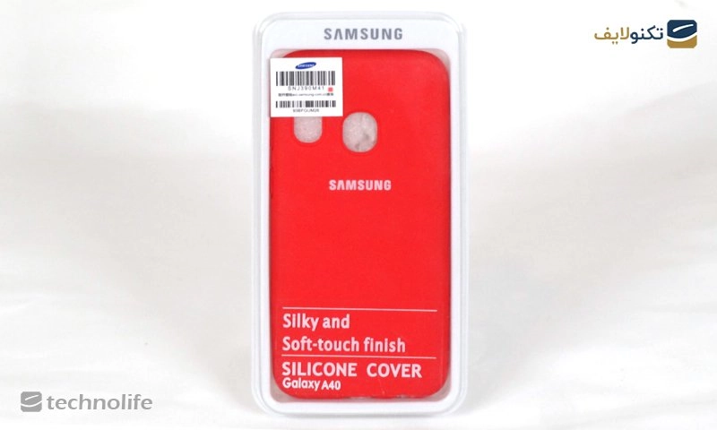 کاور سیلیکونی مناسب برای گوشی موبایل سامسونگ Galaxy A40 