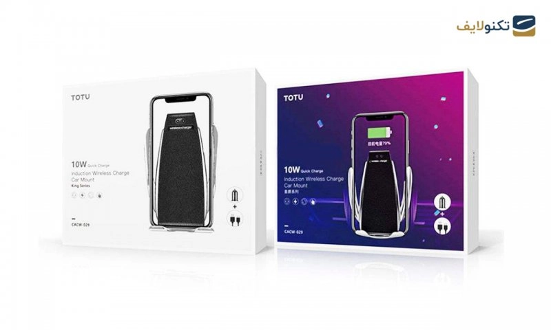 پایه نگهدارنده گوشی موبایل توتو مدل CACW-029 پایه نگهدارنده گوشی موبایل توتو مدل CACW-029
