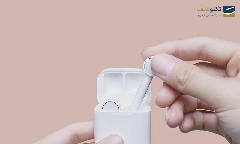هدفون بی سیم شیائومی مدل Mi True Wireless Earphones Global version هدفون بی سیم شیائومی مدل Mi True Wireless Earphones Global version