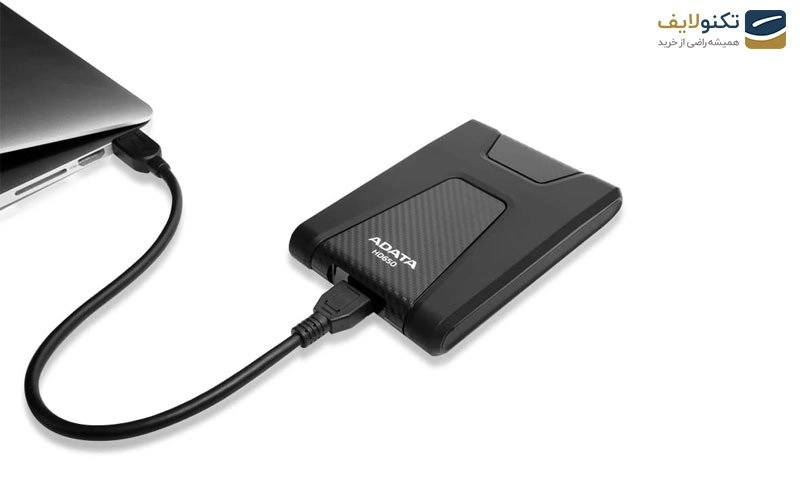 هارد اکسترنال ای دیتا مدل دش‌درایو دیوربل HD650 ظرفیت 2 ترابایت