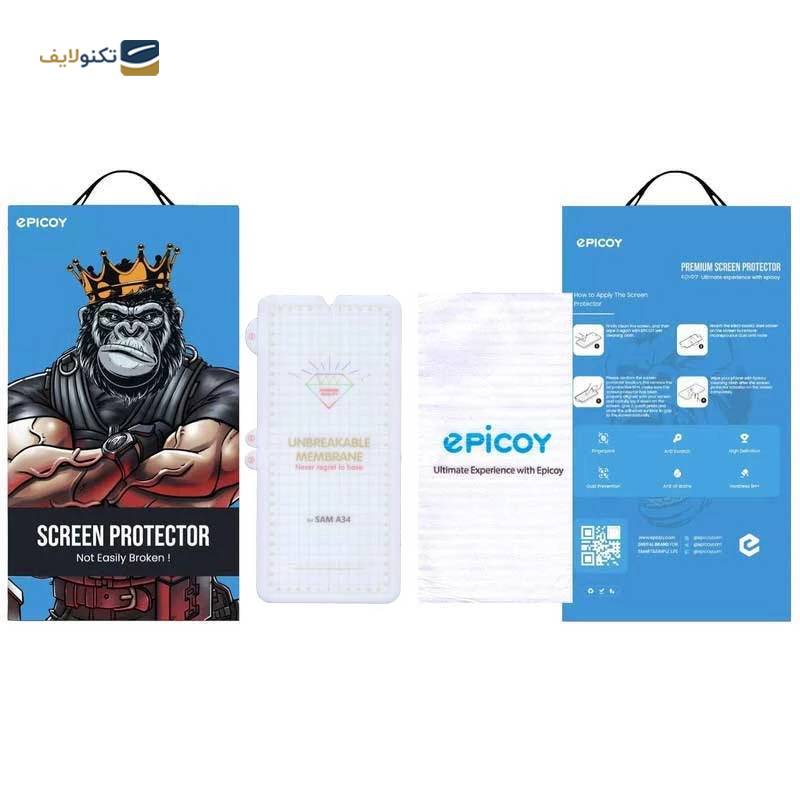 gallery-گلس گوشی سامسونگ Galaxy A34 اپیکوی مدل Hydrogel-Matte copy.png