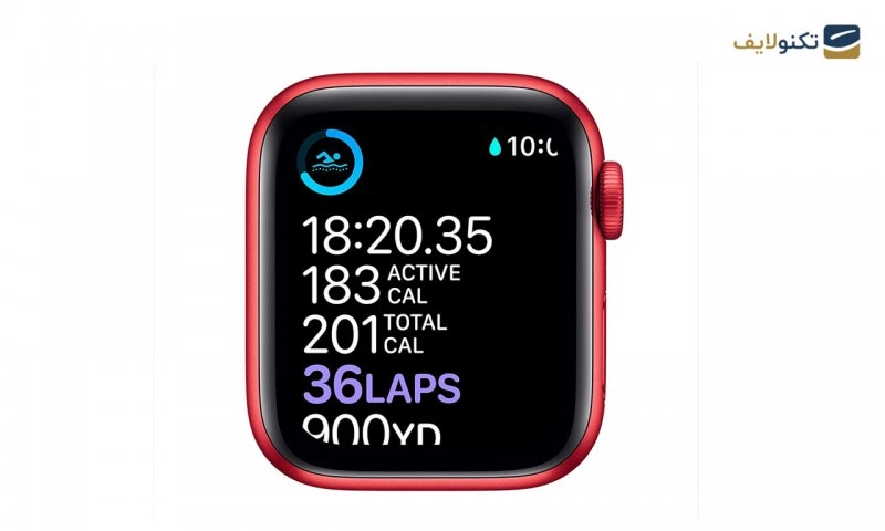 ساعت هوشمند اپل سری 6 مدل Aluminum Case 44mm