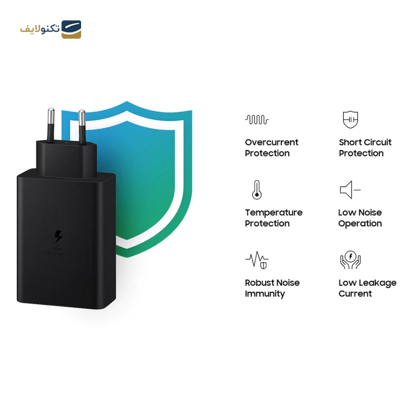 gallery-شارژر دیواری سامسونگ مدل EP-T4510XBEG توان 45 وات به همراه کابل تایپ سی copy.png