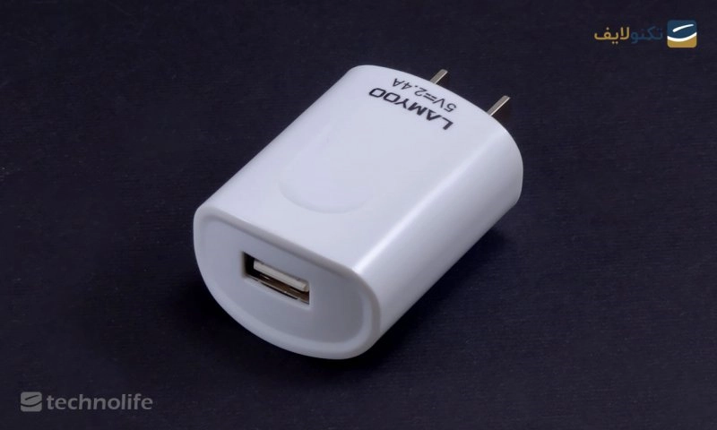 شارژر دیواری مدل LV-C18 برند لامیو شارژر دیواری مدل LV-C18 برند لامیو
