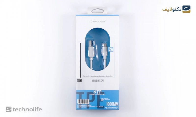 کابل میکرو USB مدل LY-N111 برند لامیو