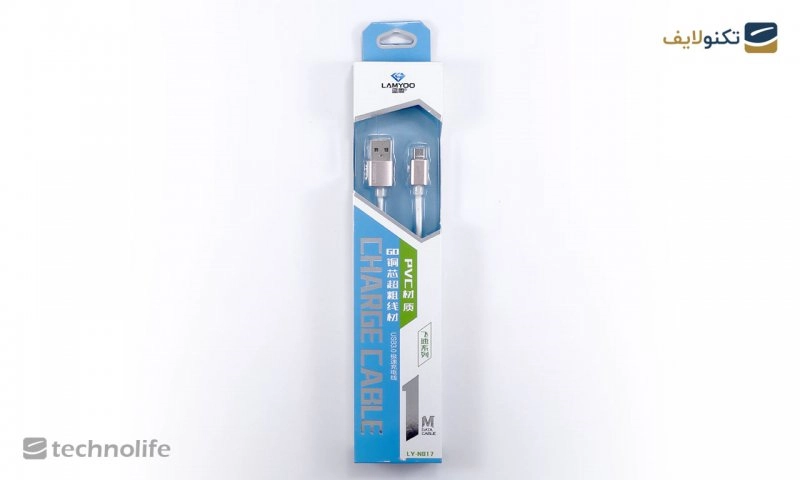 کابل میکرو USB مدل LY-N017 برند لامیو