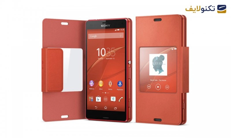 کاور (کیف) هوشمند برند سونی SCR26 برای گوشی Xperia Z3 Compact کاور (کیف) هوشمند برند سونی SCR26 برای گوشی Xperia Z3 Compact