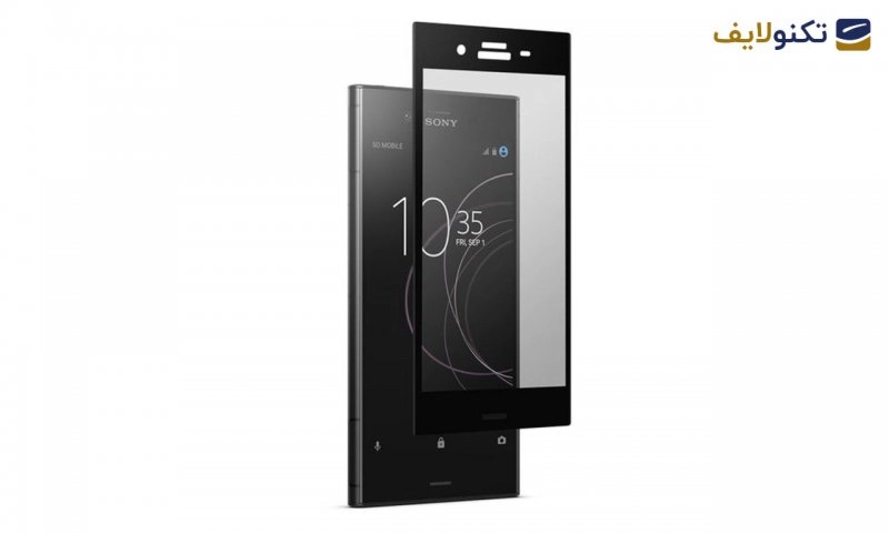 گلس لبه تا لبه Roxfit مدل TMP2175C مناسب برای گوشی Xperia XZ1 