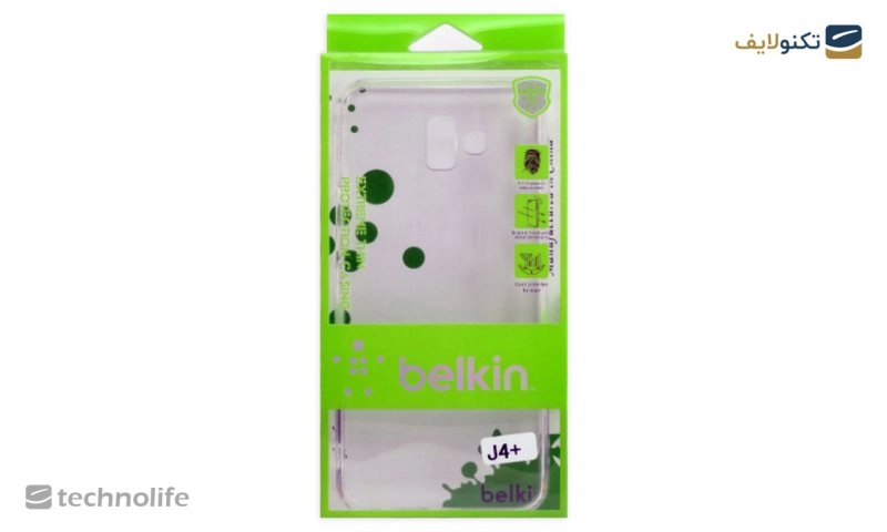 قاب ژلهای شفاف belkin مناسب برای گوشی سامسونگ Galaxy J4 Plus قاب ژلهای شفاف belkin مناسب برای گوشی سامسونگ Galaxy J4 Plus