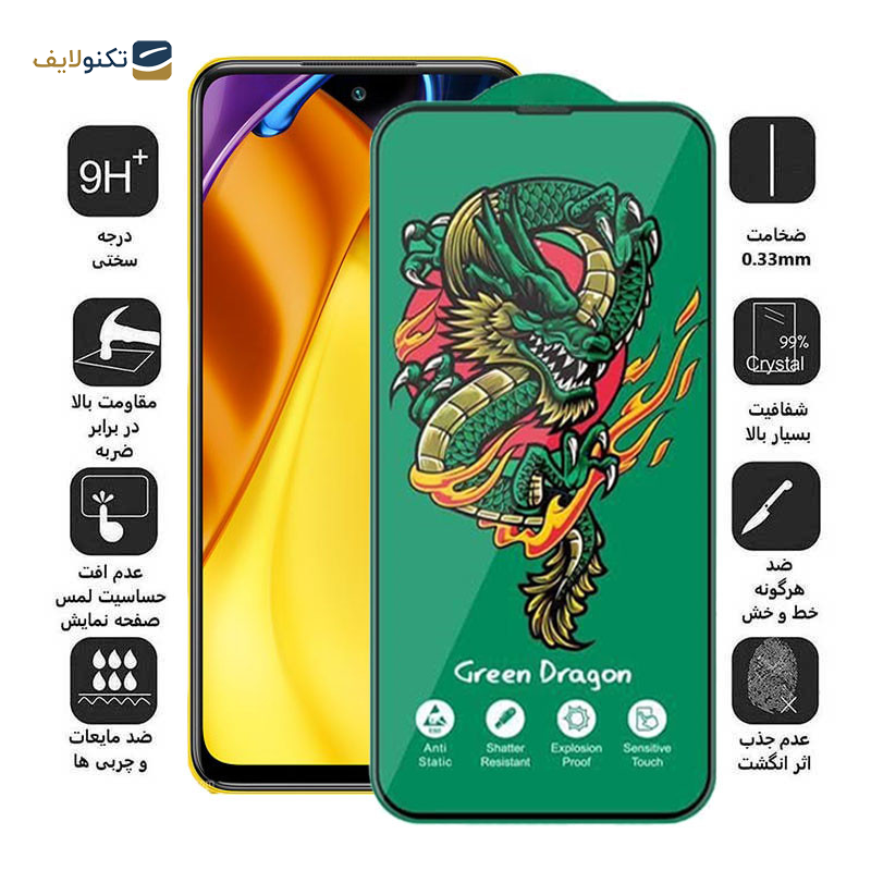 محافظ صفحه نمایش اپیکوی مدل Dragon ExplosionProof مناسب برای گوشی موبایل شیائومی Poco M3 Pro 4G/5G محافظ صفحه نمایش اپیکوی مدل Dragon ExplosionProof مناسب برای گوشی موبایل شیائومی Poco M3 Pro 4G/5G