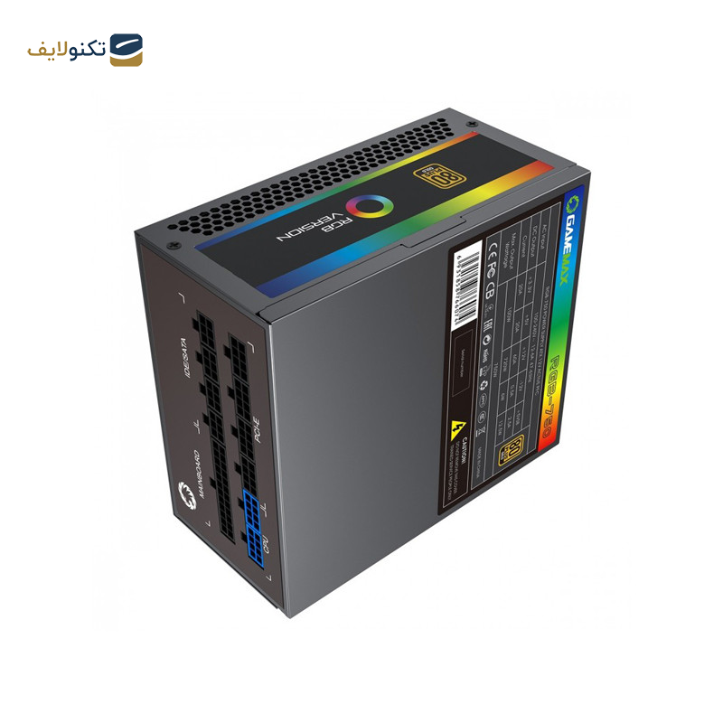منبع تغذیه کامپیوتر گیم مکس مدل RGB-750w-G منبع تغذیه کامپیوتر گیم مکس مدل RGB-750w-G