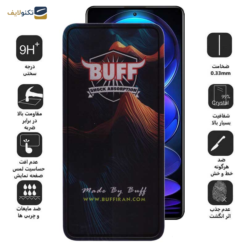 محافظ صفحه نمایش 5D بوف مدل Mountain-G مناسب برای گوشی موبایل شیائومی Redmi Note 12 Pro Plus/Note 12 Pro 4G/5G/Note 12 4G/5G/Note 12 China محافظ صفحه نمایش 5D بوف مدل Mountain-G مناسب برای گوشی موبایل شیائومی Redmi Note 12 Pro Plus/Note 12 Pro 4G/5G/Note 12 4G/5G/Note 12 China