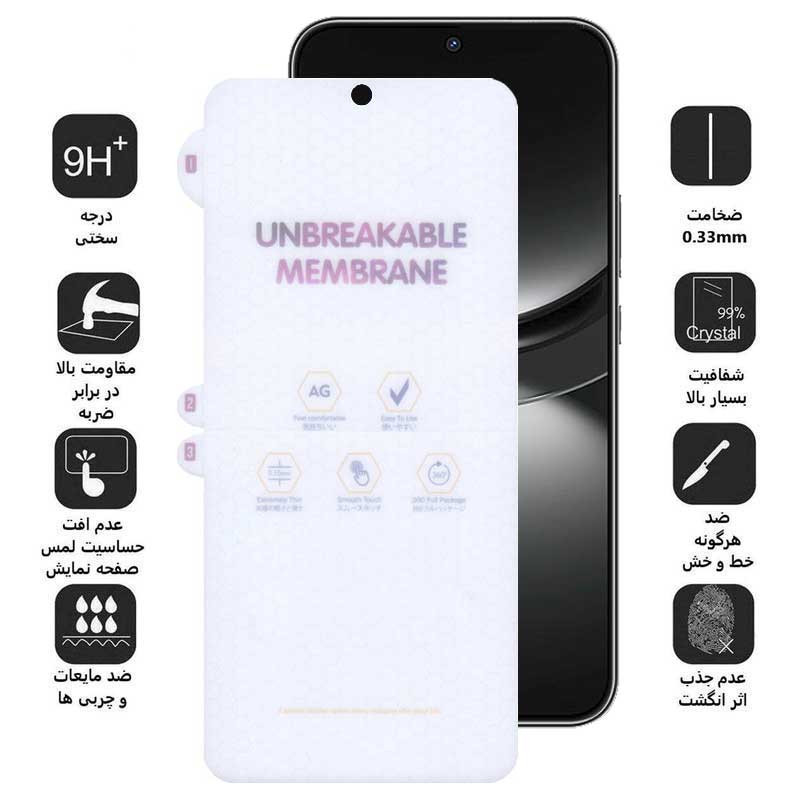 محافظ صفحه نمایش مات بوف مدل Hydrogel-Matte-G مناسب برای گوشی موبایل هوآوی Nova 12 / Nova 12 Lite / Nova 11 SE / Nova 10 SE محافظ صفحه نمایش مات بوف مدل Hydrogel-Matte-G مناسب برای گوشی موبایل هوآوی Nova 12 / Nova 12 Lite / Nova 11 SE / Nova 10 SE