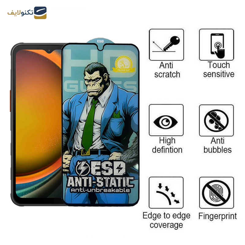 محافظ صفحه نمایش اپیکوی مدل Gorilla ESD مناسب برای گوشی موبایل سامسونگ Galaxy A14 4G/5G /Xcover7 محافظ صفحه نمایش اپیکوی مدل Gorilla ESD مناسب برای گوشی موبایل سامسونگ Galaxy A14 4G/5G /Xcover7