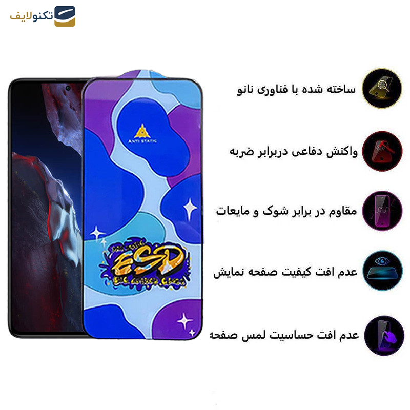 محافظ صفحه نمایش اپیکوی مدل Star ESD مناسب برای گوشی موبایل شیائومی Poco F5 Pro/Poco F5/Poco F4 GT/Poco F3 GT/Poco F4/Poco F3 محافظ صفحه نمایش اپیکوی مدل Star ESD مناسب برای گوشی موبایل شیائومی Poco F5 Pro/Poco F5/Poco F4 GT/Poco F3 GT/Poco F4/Poco F3