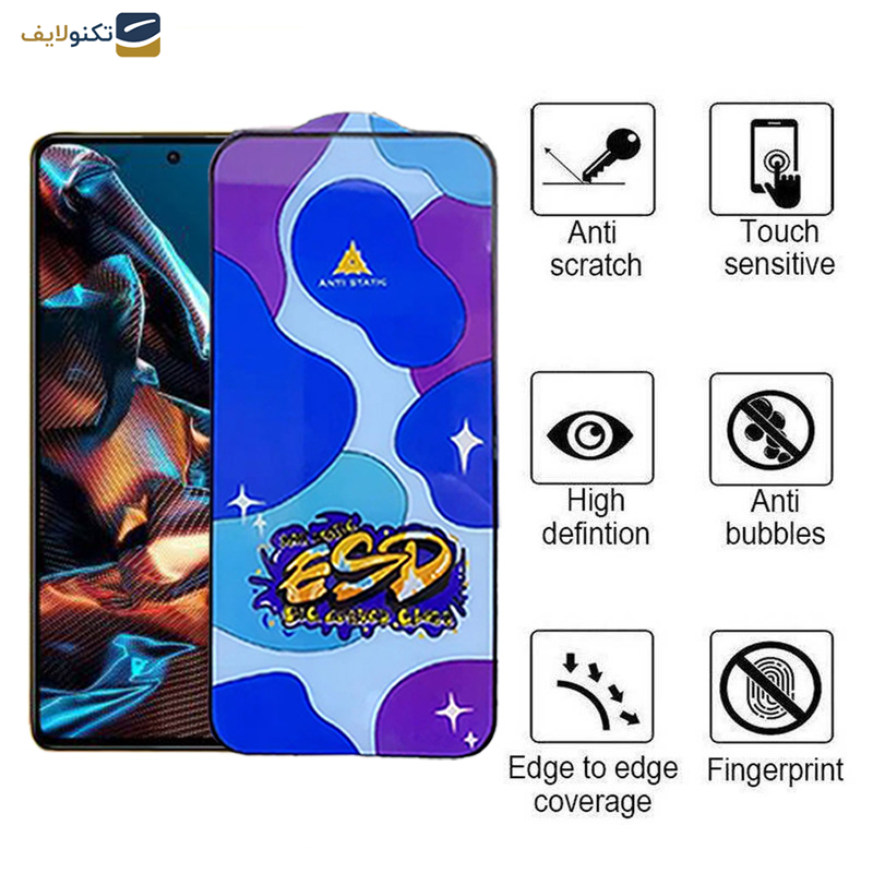 محافظ صفحه نمایش اپیکوی مدل Star ESD مناسب برای گوشی موبایل شیائومی Poco X5 Pro/Poco X5/Poco X4 Pro 5G/Poco X3 Pro/Poco X3 NFC/Poco X3 محافظ صفحه نمایش اپیکوی مدل Star ESD مناسب برای گوشی موبایل شیائومی Poco X5 Pro/Poco X5/Poco X4 Pro 5G/Poco X3 Pro/Poco X3 NFC/Poco X3