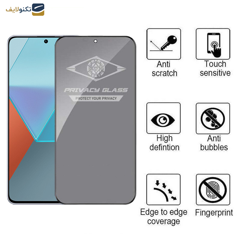 محافظ صفحه نمایش حریم شخصی اپیکوی مدل Privacy مناسب برای گوشی موبایل شیائومی Redmi Note 13 Pro 4G/5G /Note 13 4G/5G /Note 13R Pro محافظ صفحه نمایش حریم شخصی اپیکوی مدل Privacy مناسب برای گوشی موبایل شیائومی Redmi Note 13 Pro 4G/5G /Note 13 4G/5G /Note 13R Pro